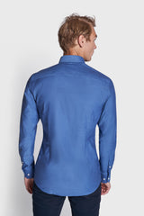 BS Beech Modern Fit Skjorta - Dark Blue