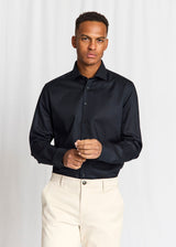 BS Miles Slim Fit Skjorta - Black