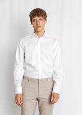 BS Miles Slim Fit Skjorta - White