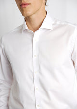 BS Miles Slim Fit Skjorta - White