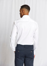 BS Miles Slim Fit Skjorta - White