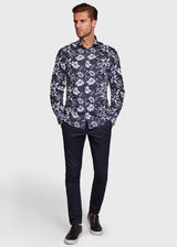 BS Giancarlo Slim Fit Skjorta - Navy