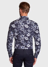 BS Giancarlo Slim Fit Skjorta - Navy