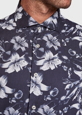 BS Giancarlo Slim Fit Skjorta - Navy