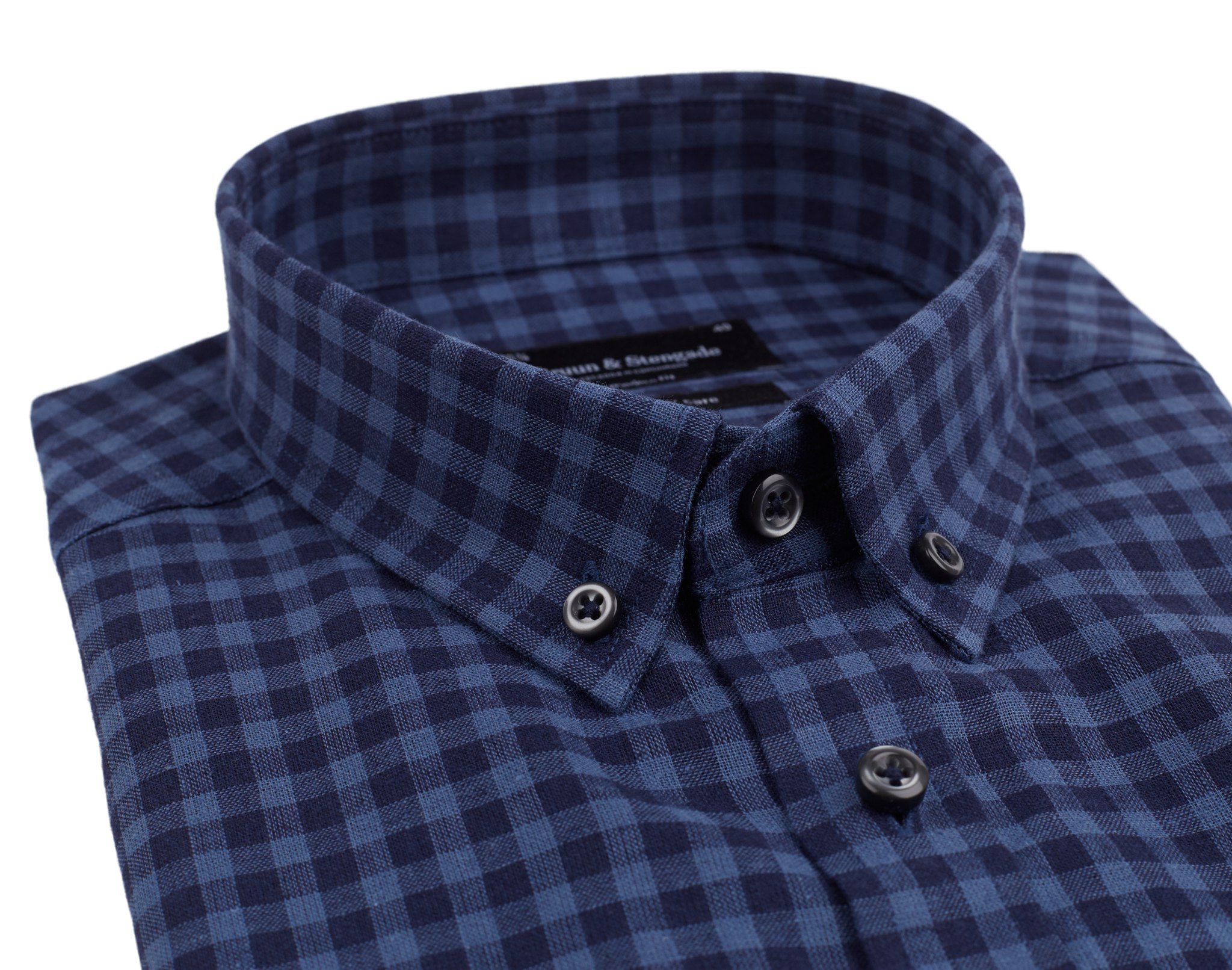 BS Aleksic Modern Fit Skjorta - Marinblå