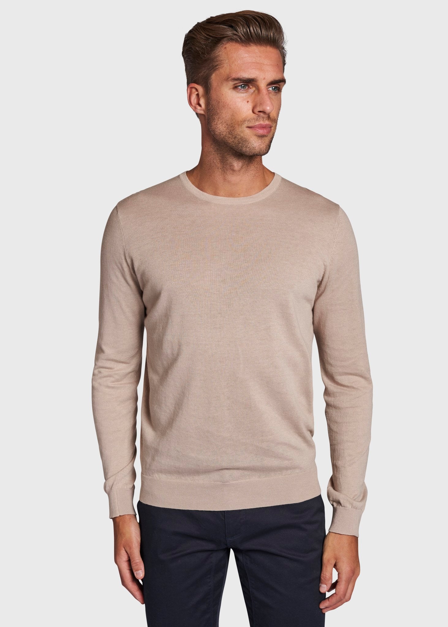BS Scolette Regular Fit Stickad tröja - Brown