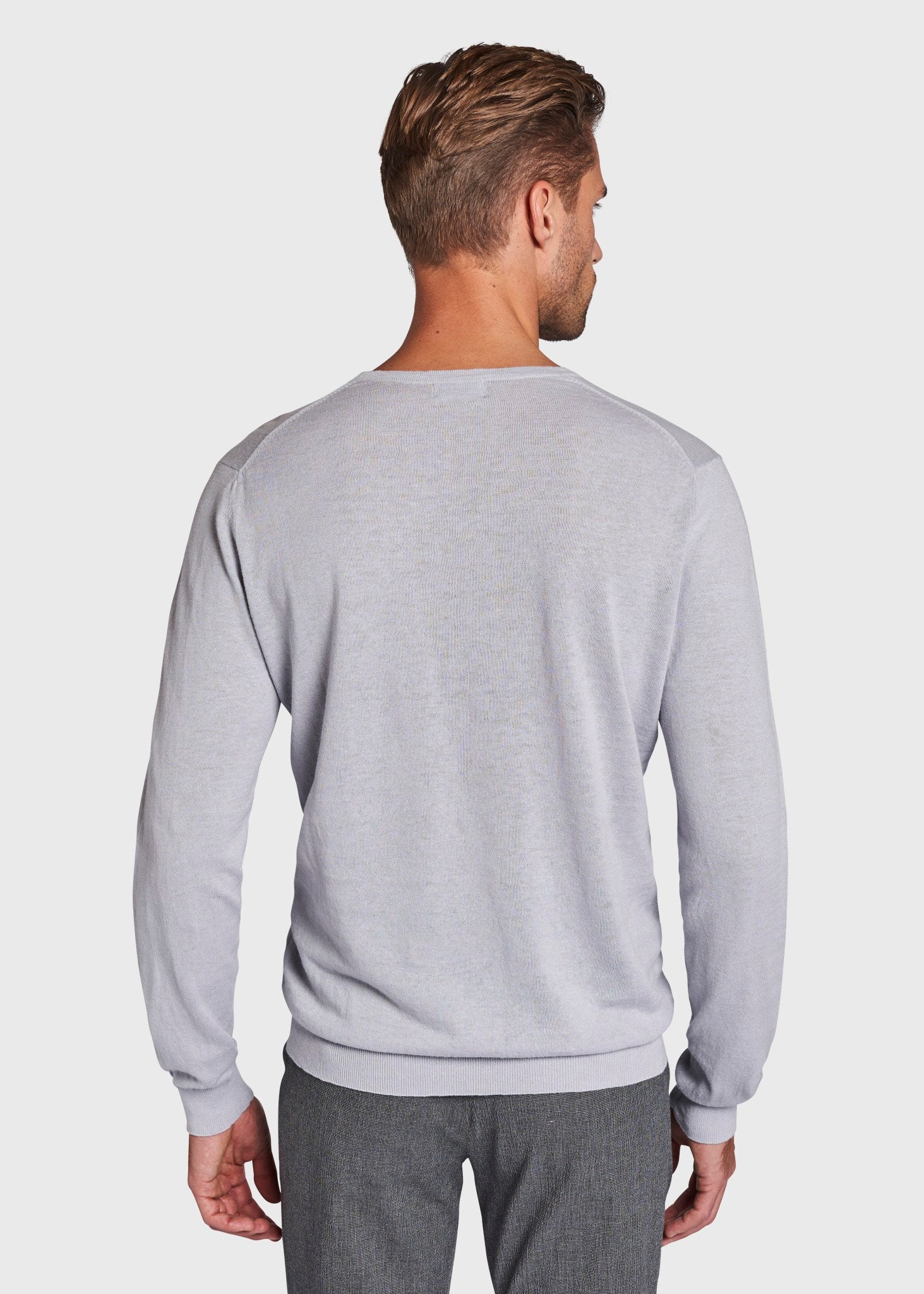 BS Scolette Regular Fit Stickad tröja - Sky