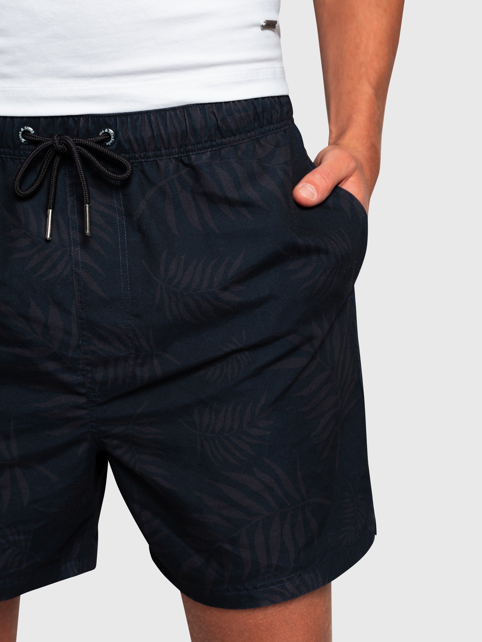BS Hasselhoff Regular Fit Badbyxor - Marinblå