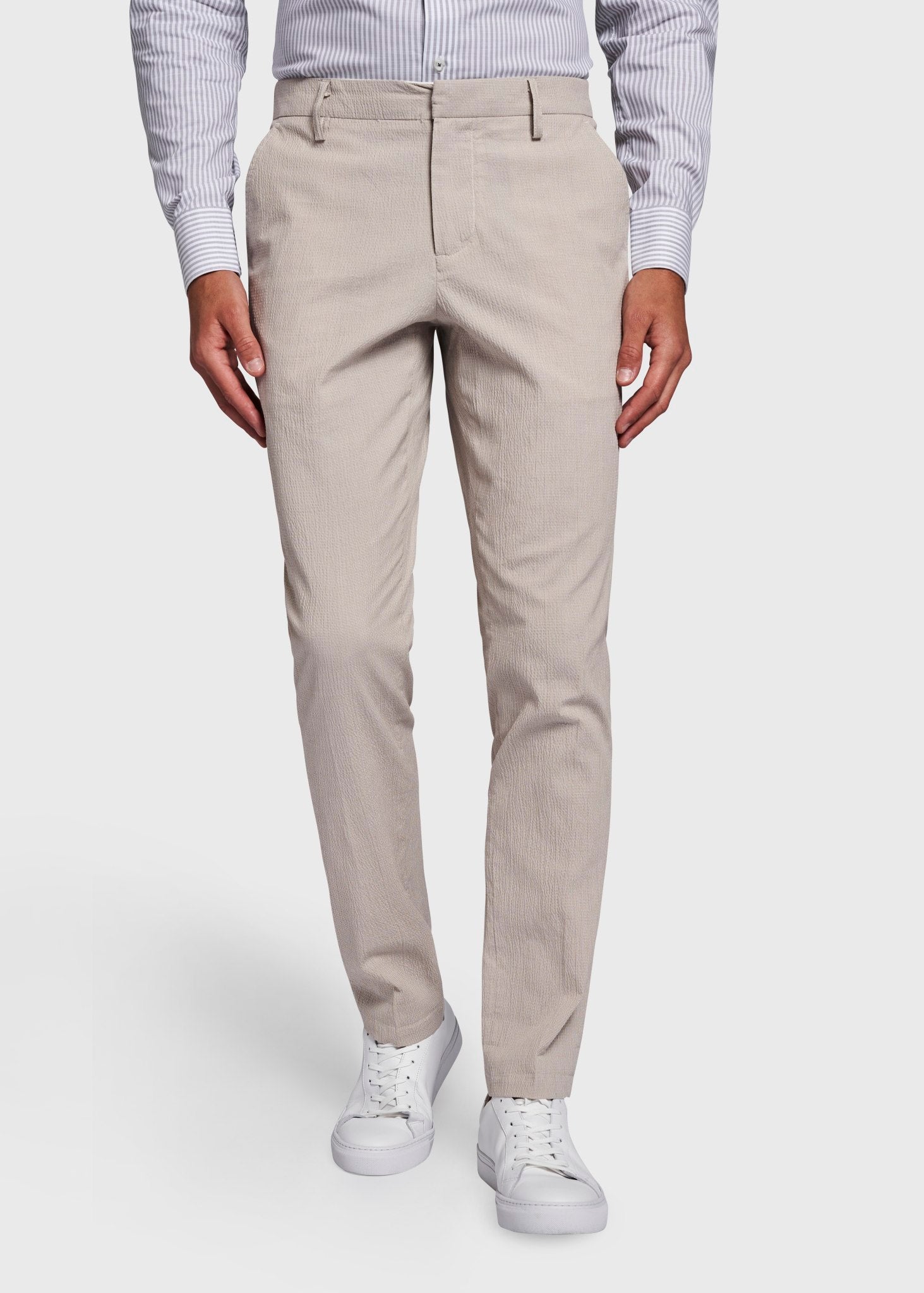 BS Marvel Slim Fit Byxor - Sand