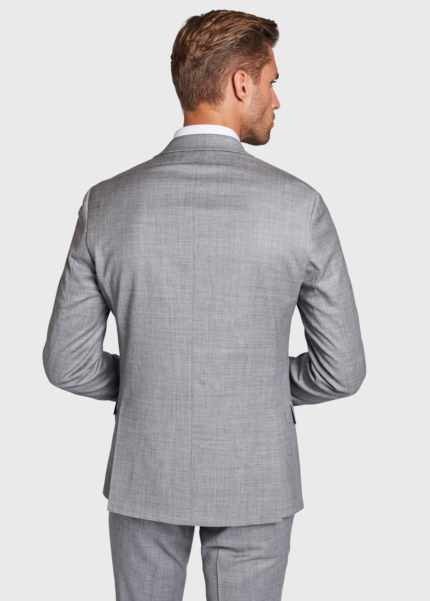 BS Alsace Slim Fit Kavaj - Grå