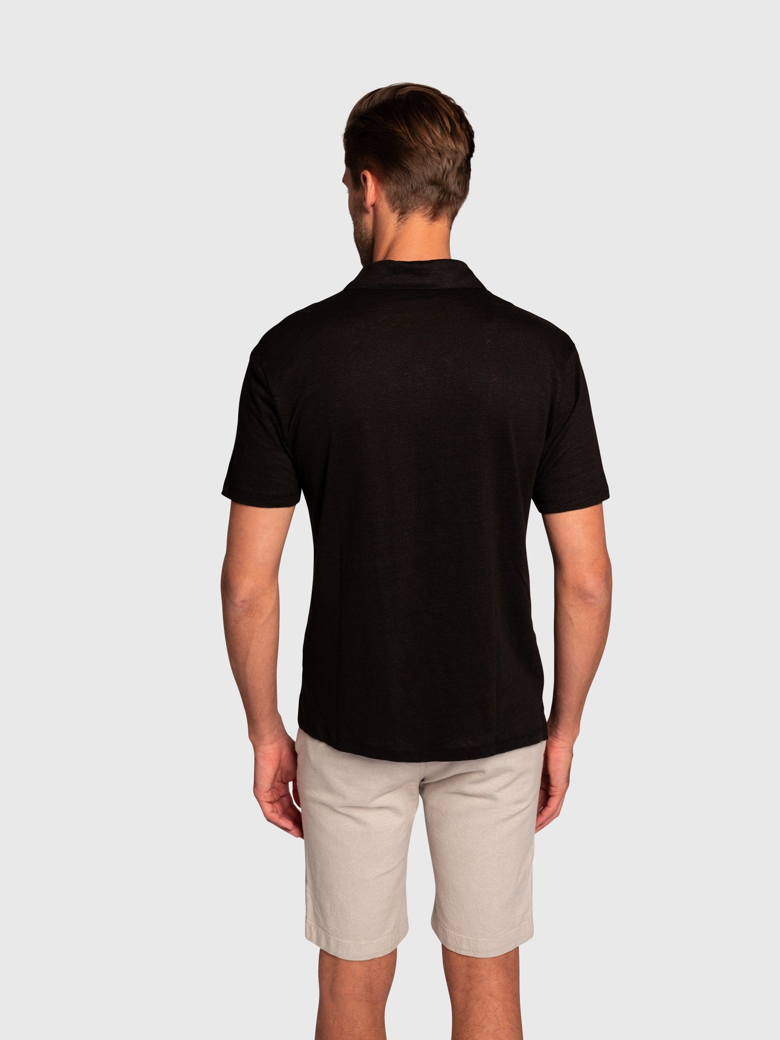 BS Bart Regular Fit Pikétröja - Svart