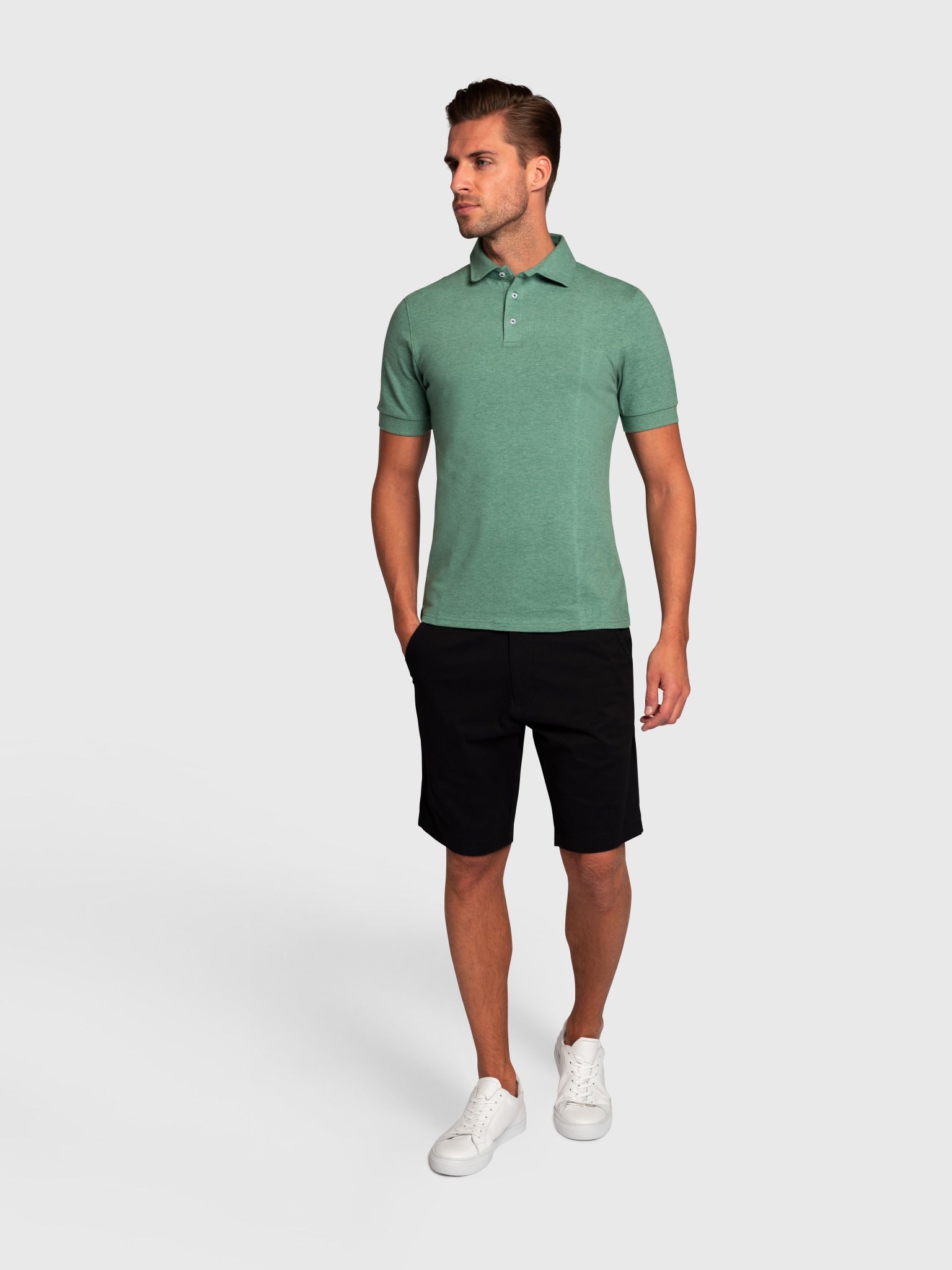 BS Fiji Regular Fit Pikétröja - Grön
