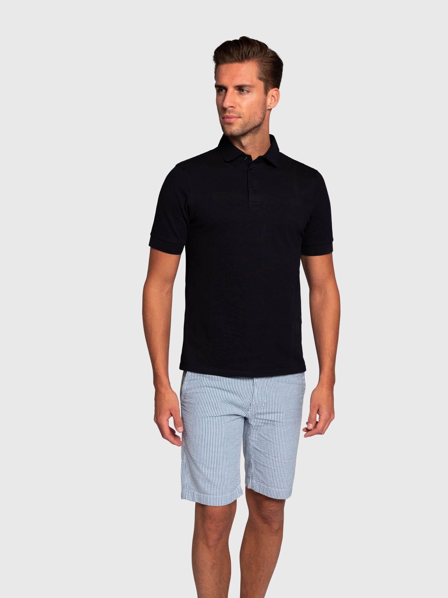 BS Fiji Regular Fit Pikétröja - Navy