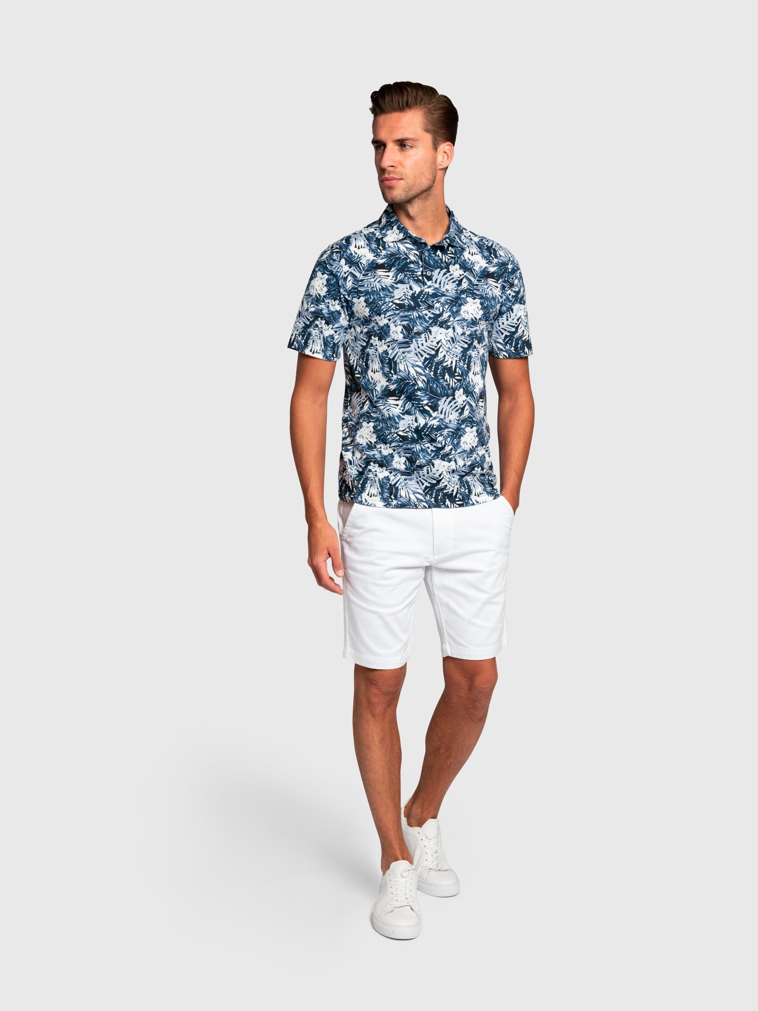 BS Hawaii Regular Fit Polo - Blå