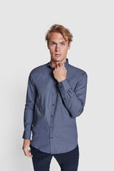 BS Morrow Slim Fit Skjorta - Dark Grey