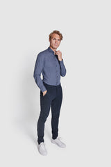 BS Morrow Slim Fit Skjorta - Dark Grey