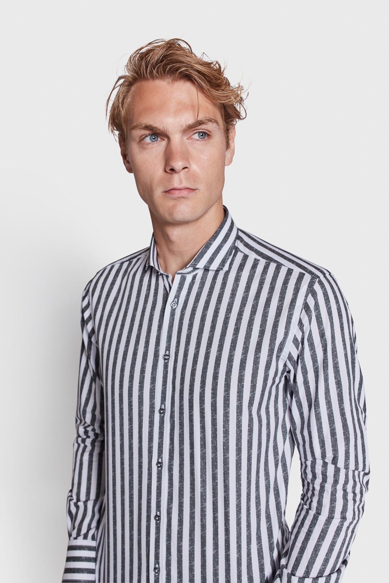 BS Telford Slim Fit Skjorta - Grön