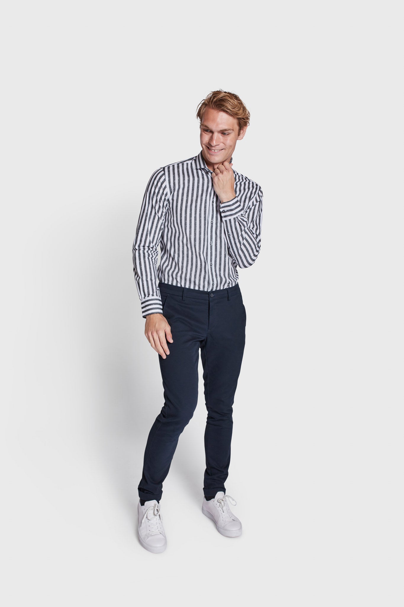 BS Telford Slim Fit Skjorta - Grön