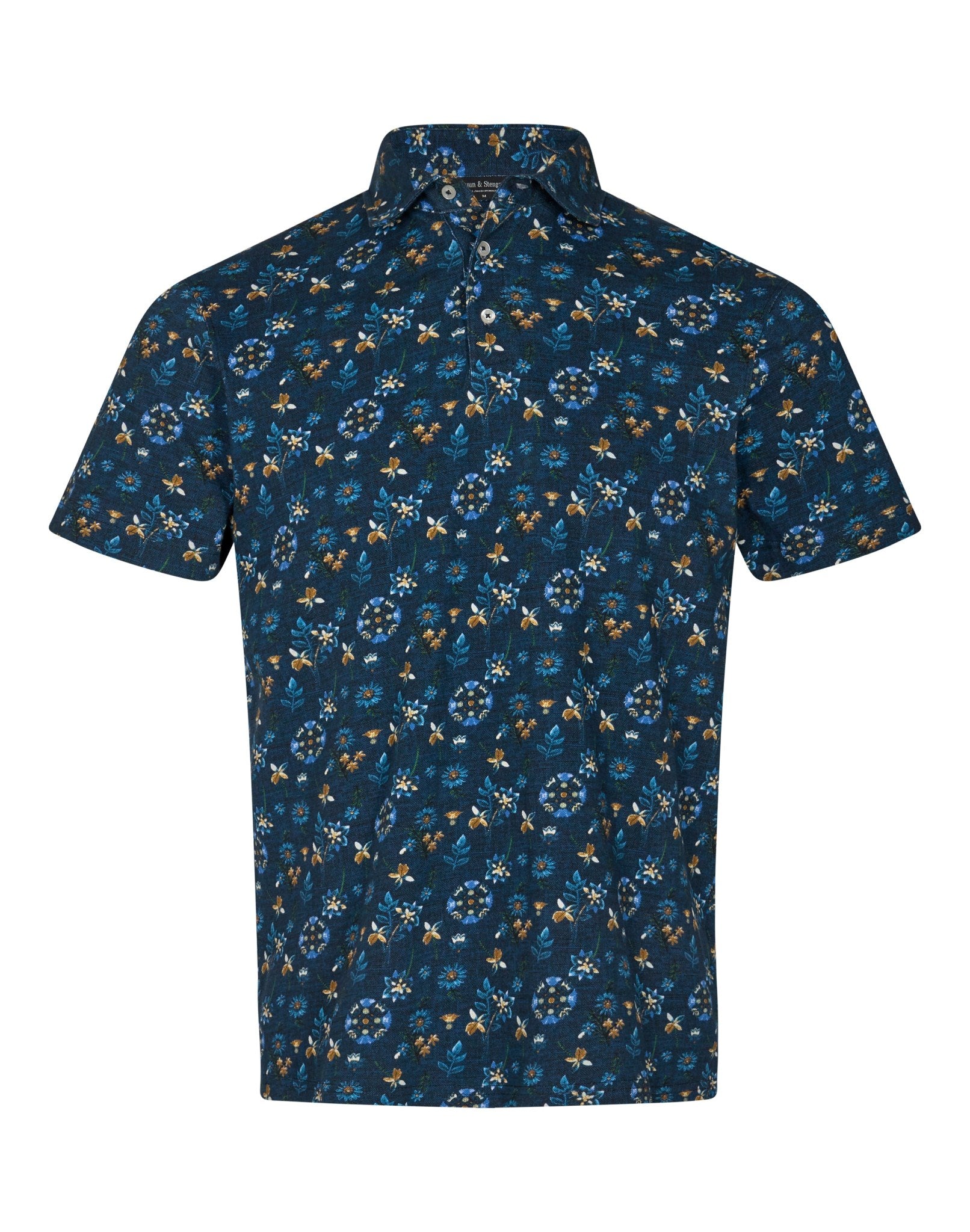 BS Chintu Regular Fit Polo - Mörkblå
