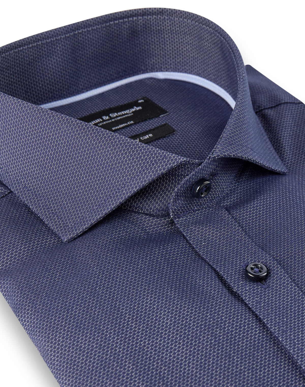 BS Matteo Modern Fit Skjorta Navy - Navy