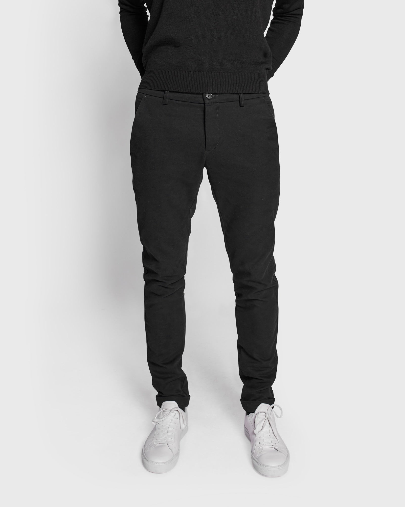 BS Lance Slim Fit Chinos - Svart