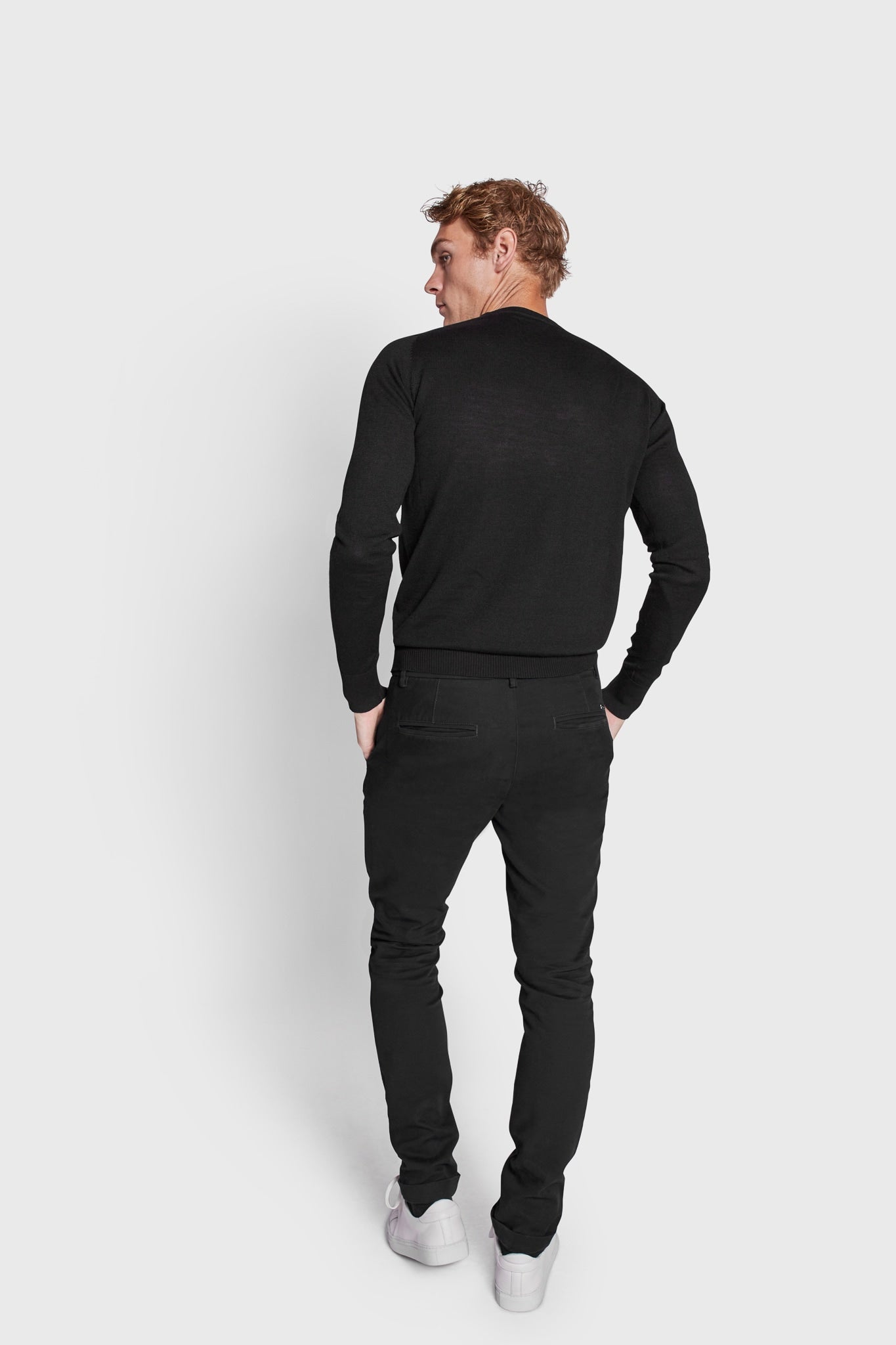 BS Lance Slim Fit Chinos - Svart