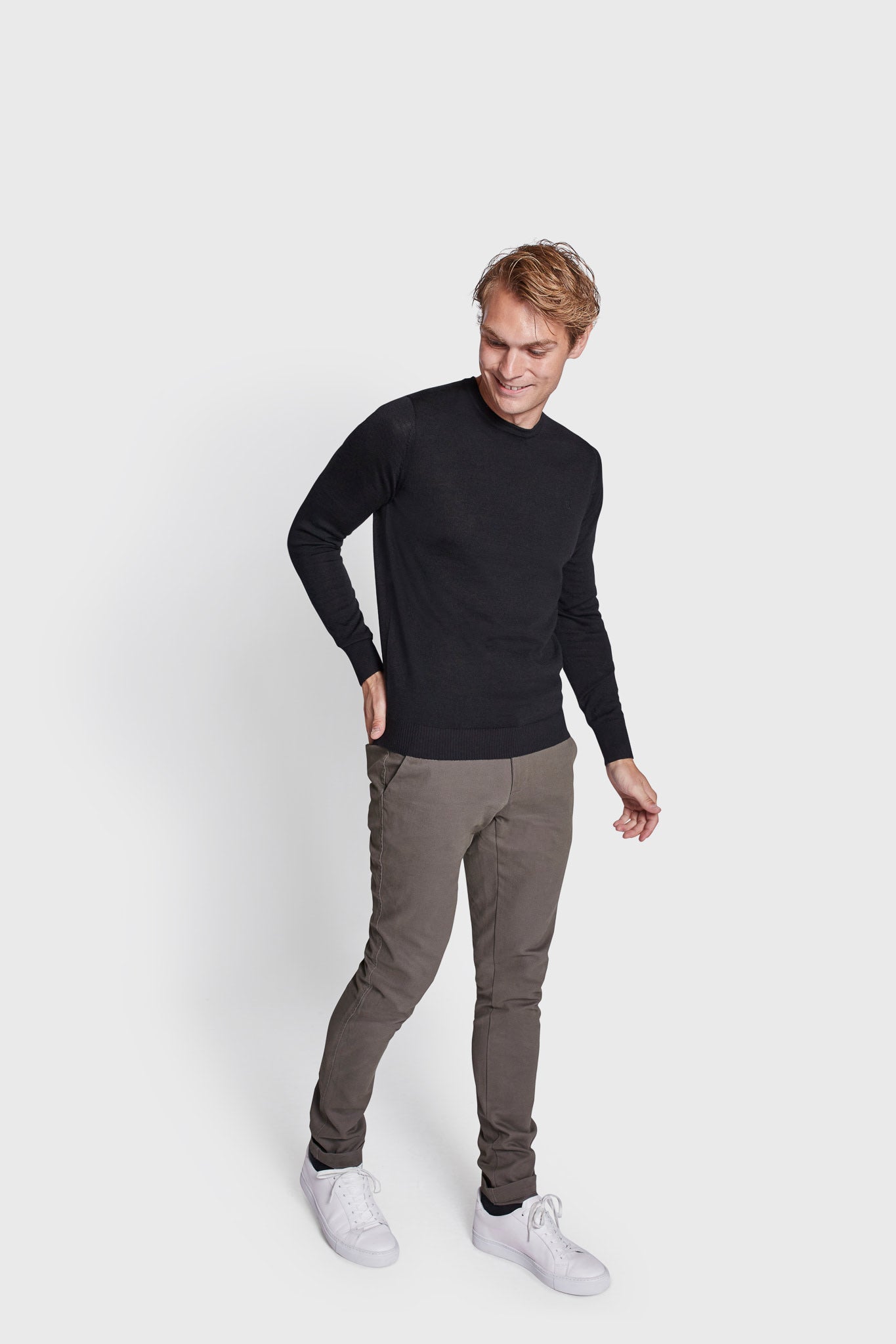 BS Lance Slim Fit Chinos - Grön