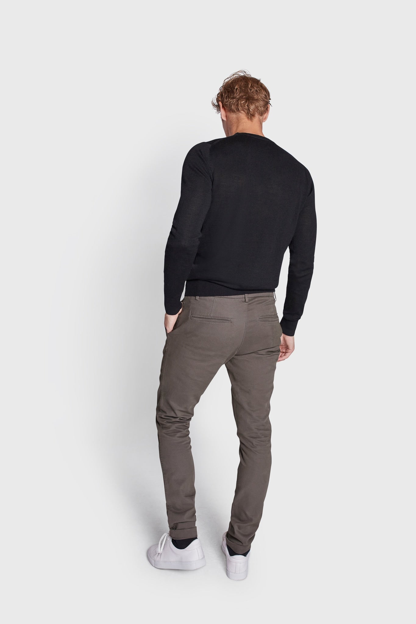 BS Lance Slim Fit Chinos - Grön