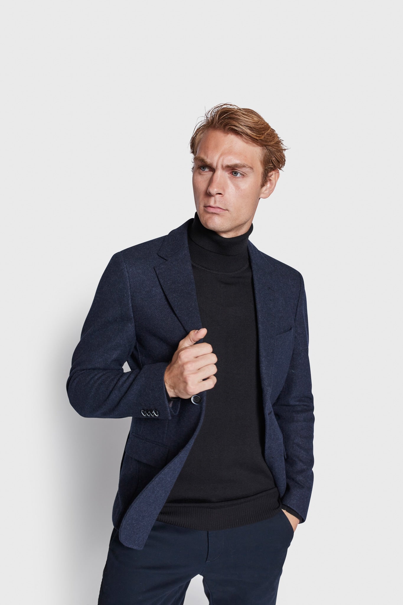 BS Bryant Slim Fit Kavaj - Navy