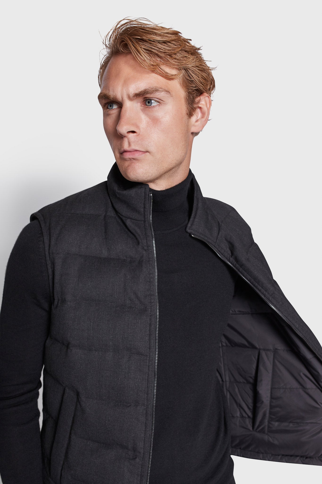 BS Minnesota Regular Fit Västen - Charcoal