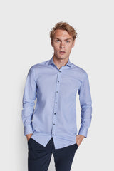 BS Ciro Slim Fit Skjorta - Blue