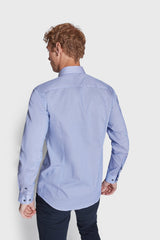 BS Ciro Slim Fit Skjorta - Blue