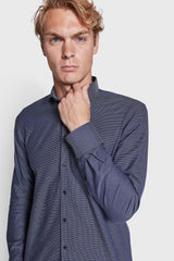 BS Dani Slim Fit Skjorta - Navy