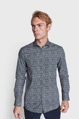 BS Lorenzo Slim Fit Skjorta - Dark Green