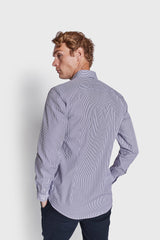 BS Serdar Slim Fit Skjorta - Purple