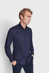BS Toni Slim Fit Skjorta - Navy