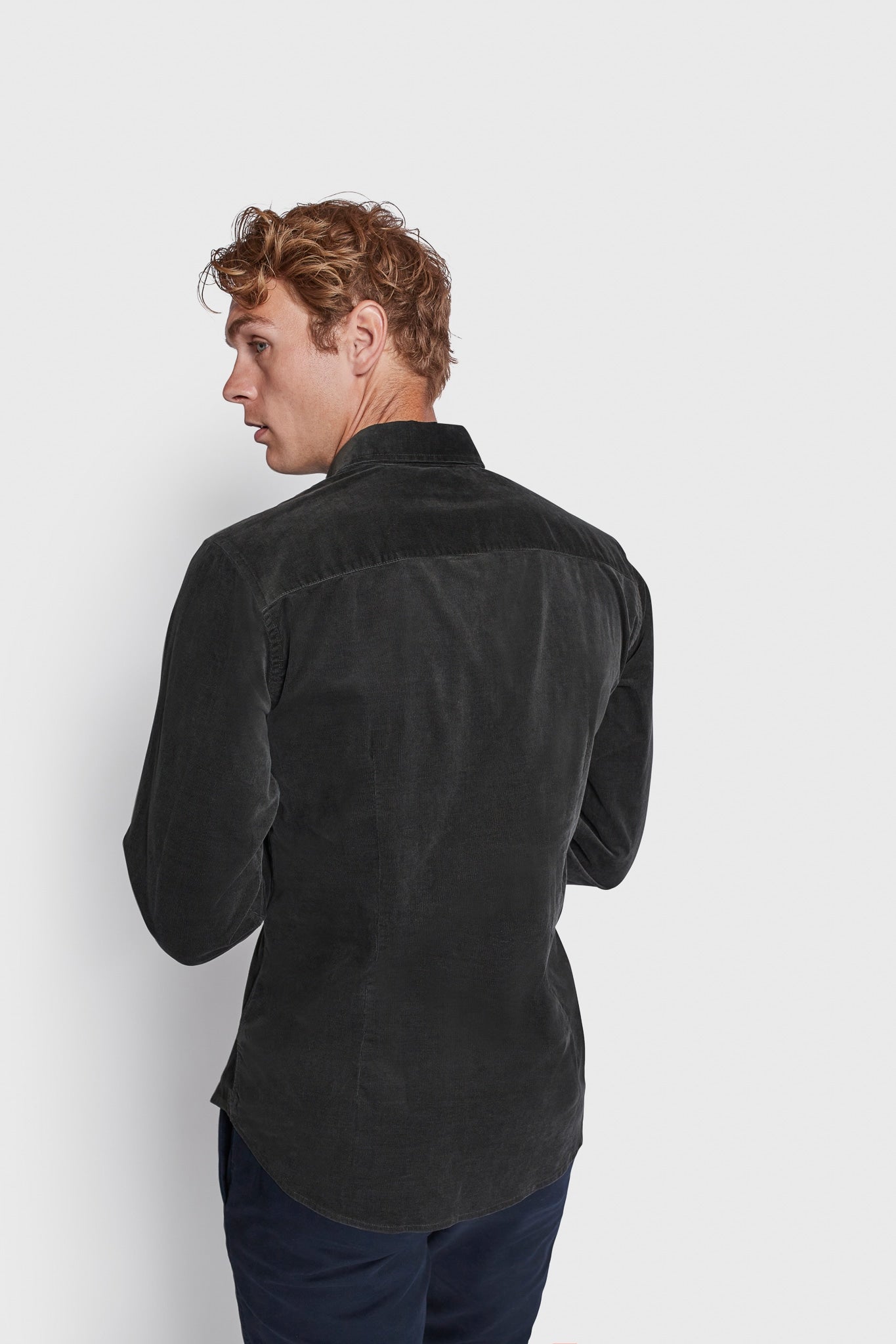 BS Assan Casual Slim Fit Skjorta - Grön