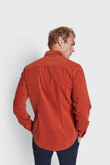 BS Assan Casual Slim Fit Skjorta - Orange