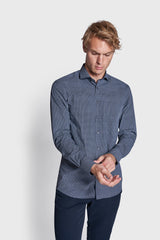 BS Bowen Modern Fit Skjorta - Navy