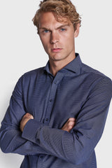 BS Braut Modern Fit Skjorta - Navy