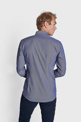 BS Erling Modern Fit Skjorta - Dark Blue