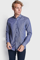 BS Erling Modern Fit Skjorta - Dark Blue