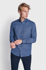 BS Jamie Modern Fit Skjorta - Dark Blue