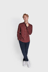 BS Ebruma Casual Modern Fit Skjorta - Orange