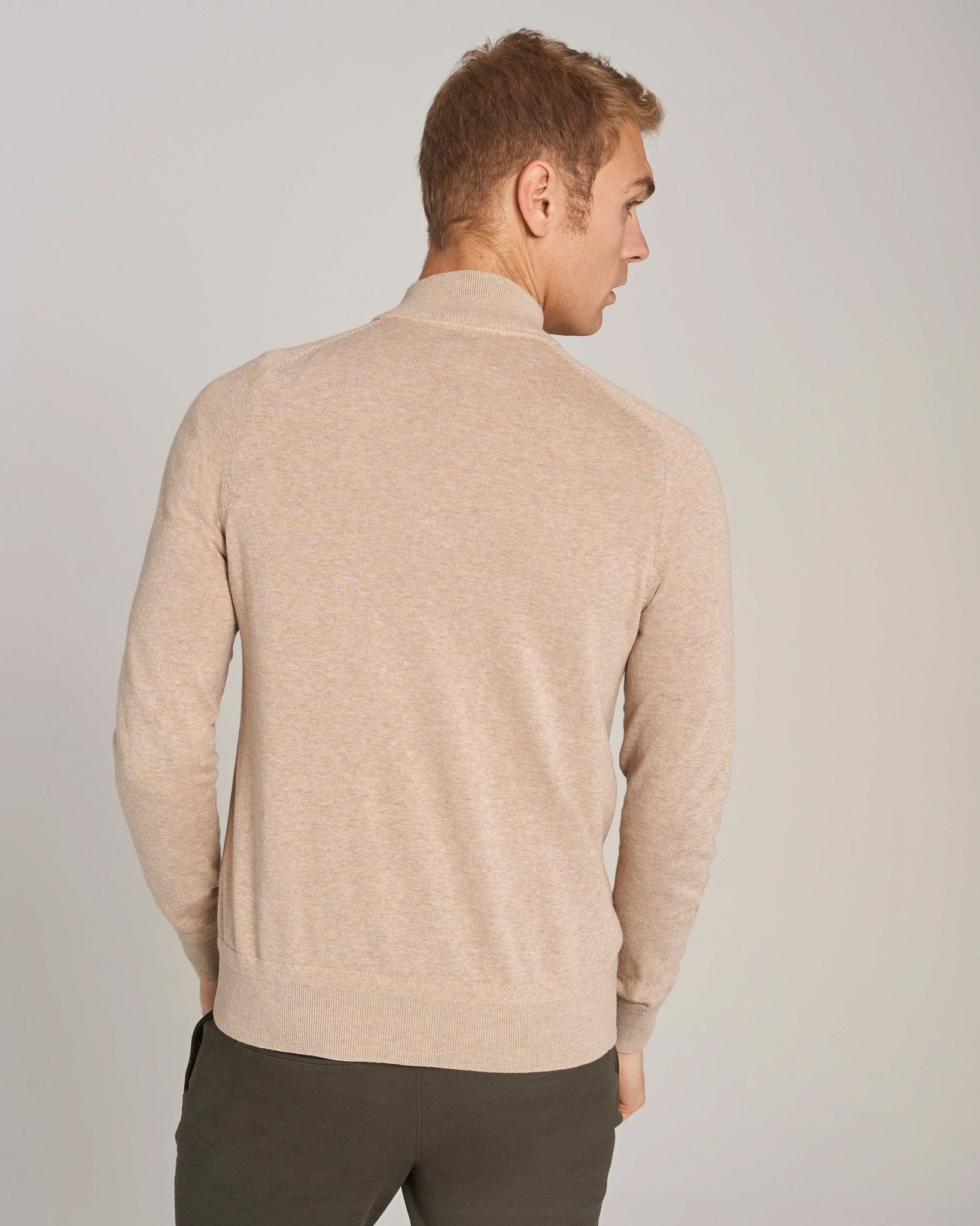 BS Jason Regular Fit Stickad Tröja - Brun