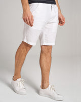 BS Pisco Regular Fit Shorts - White