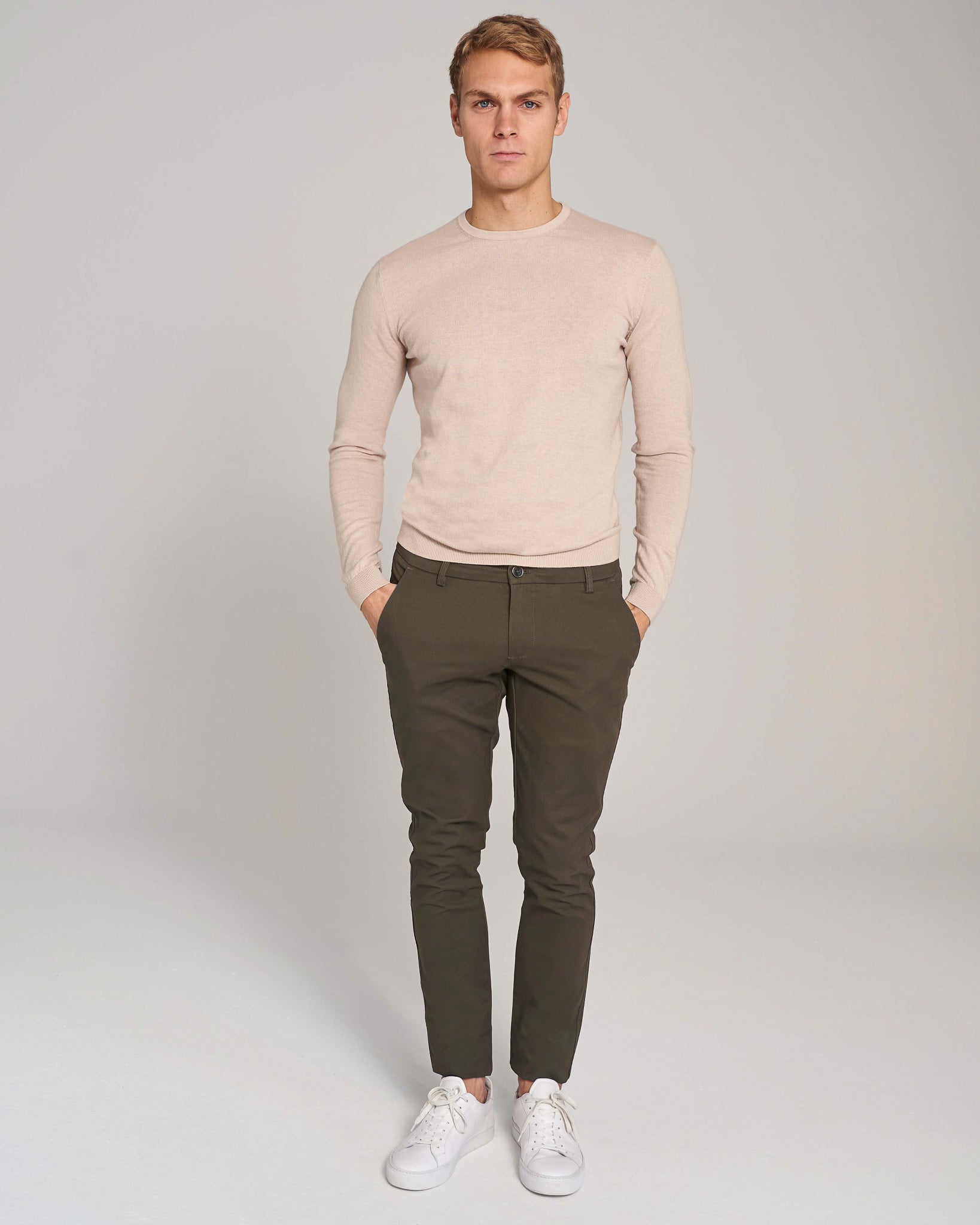 BS Maldonado Slim Fit Chinos - Green