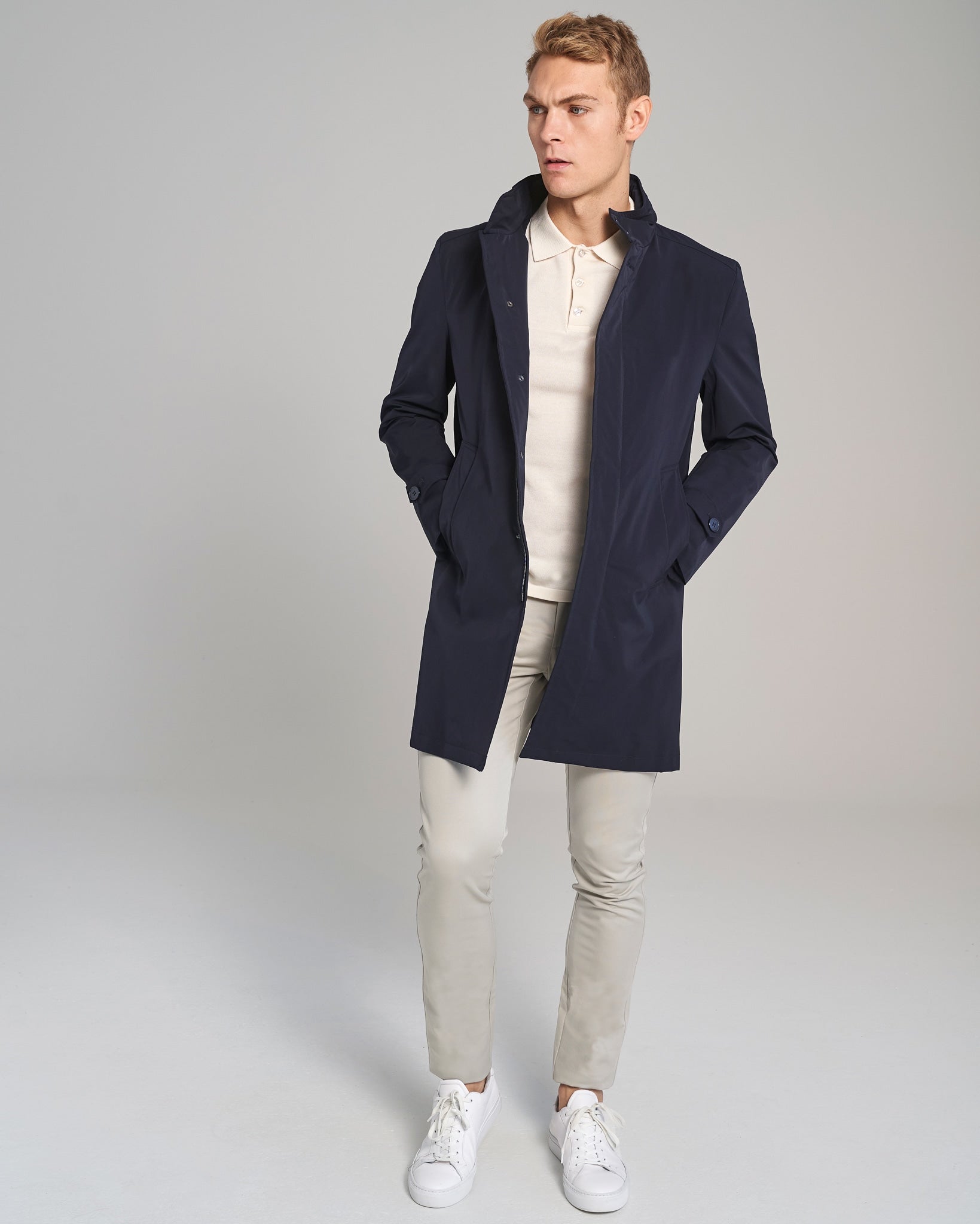 BS Augustia Slim Fit Kavaj - Navy