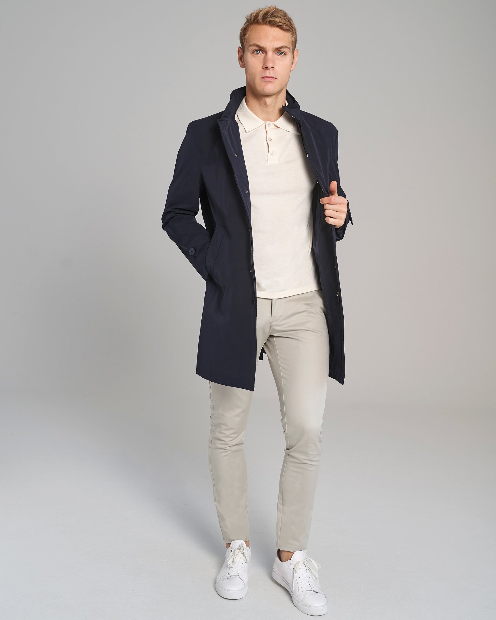 BS Augustia Slim Fit Kavaj - Navy
