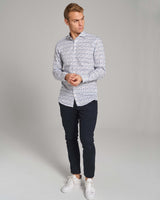 BS Nedved Slim Fit Skjorta - White